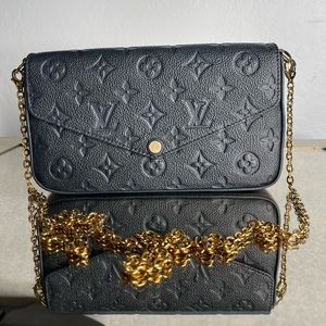 Authentic LUIS VUITTON Félicie Pochette